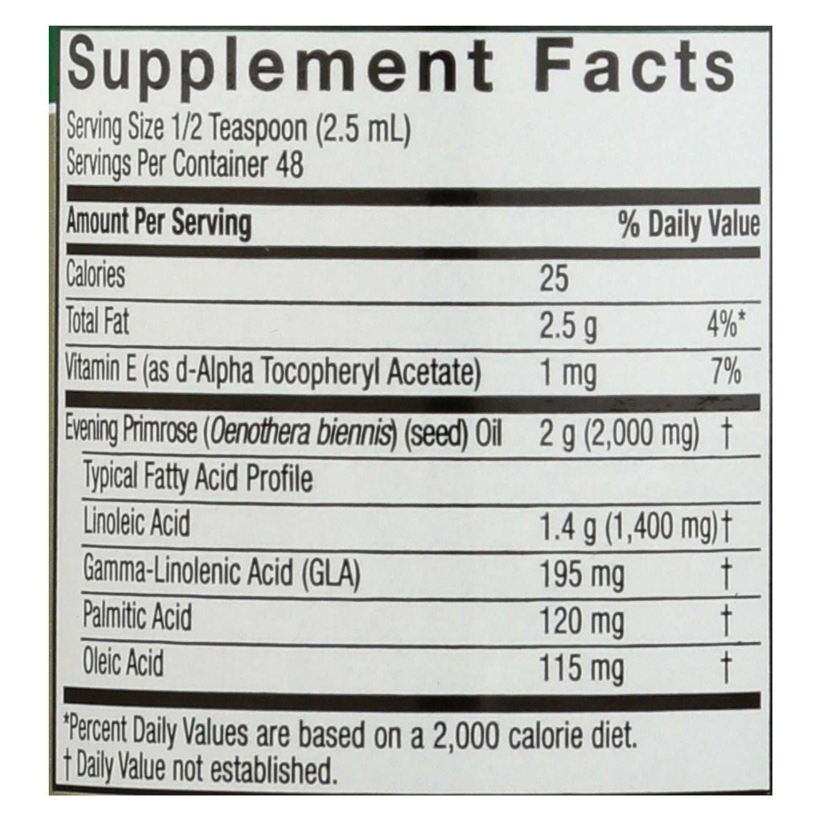 Nature's Answer Liquid Evening Primrose Oil