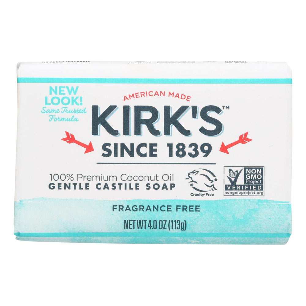 
                  
                    Kirk's Natural Original Coco Castile Soap Fragrance Free, 4 Oz
                  
                