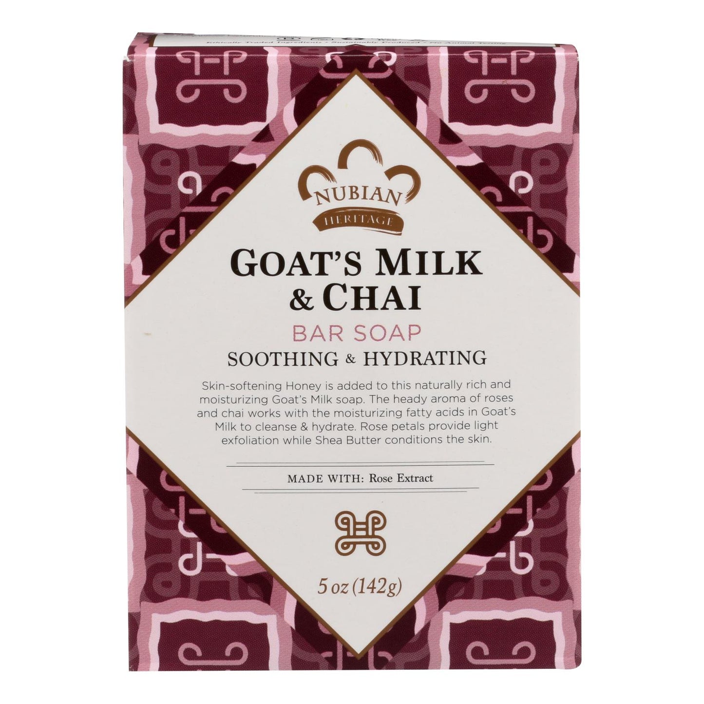 
                  
                    Nubian Heritage Bar Soap Goat's Milk And Chai, 5 Oz
                  
                