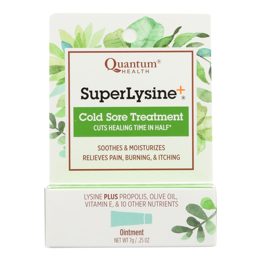 
                  
                    Quantum Super Lysine Plus Cold Sore Treatment, 0.25 Oz
                  
                