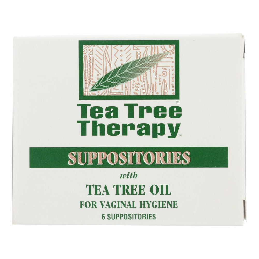 
                  
                    Tea Tree Therapy Vaginal Suppositories With Tea Tree Oil, 6 Suppositories
                  
                