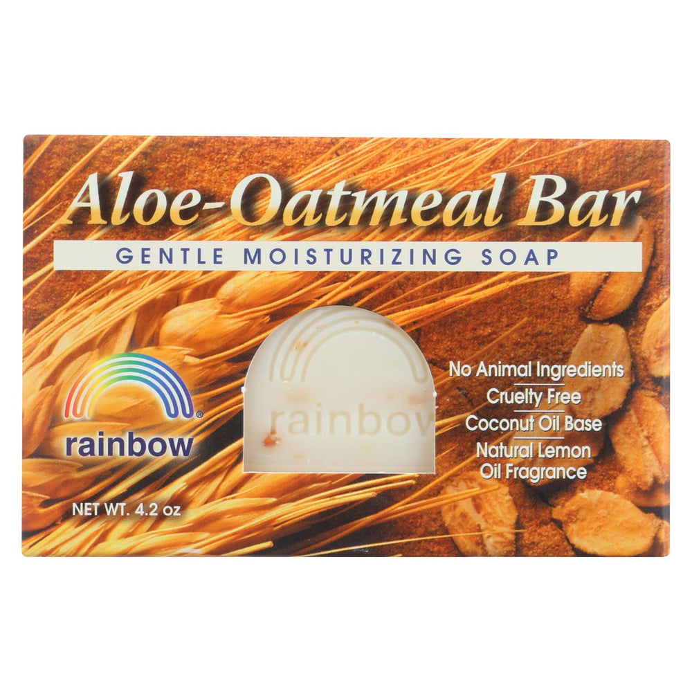 Rainbow Research Bar Soap Aloe Oatmeal, 4 Oz