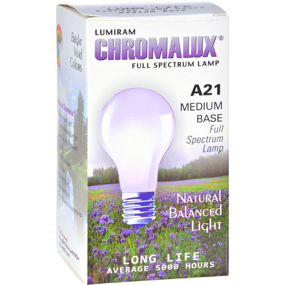 Chromalux Light Bulb Std Clear, 1 Each, 1 Ct
