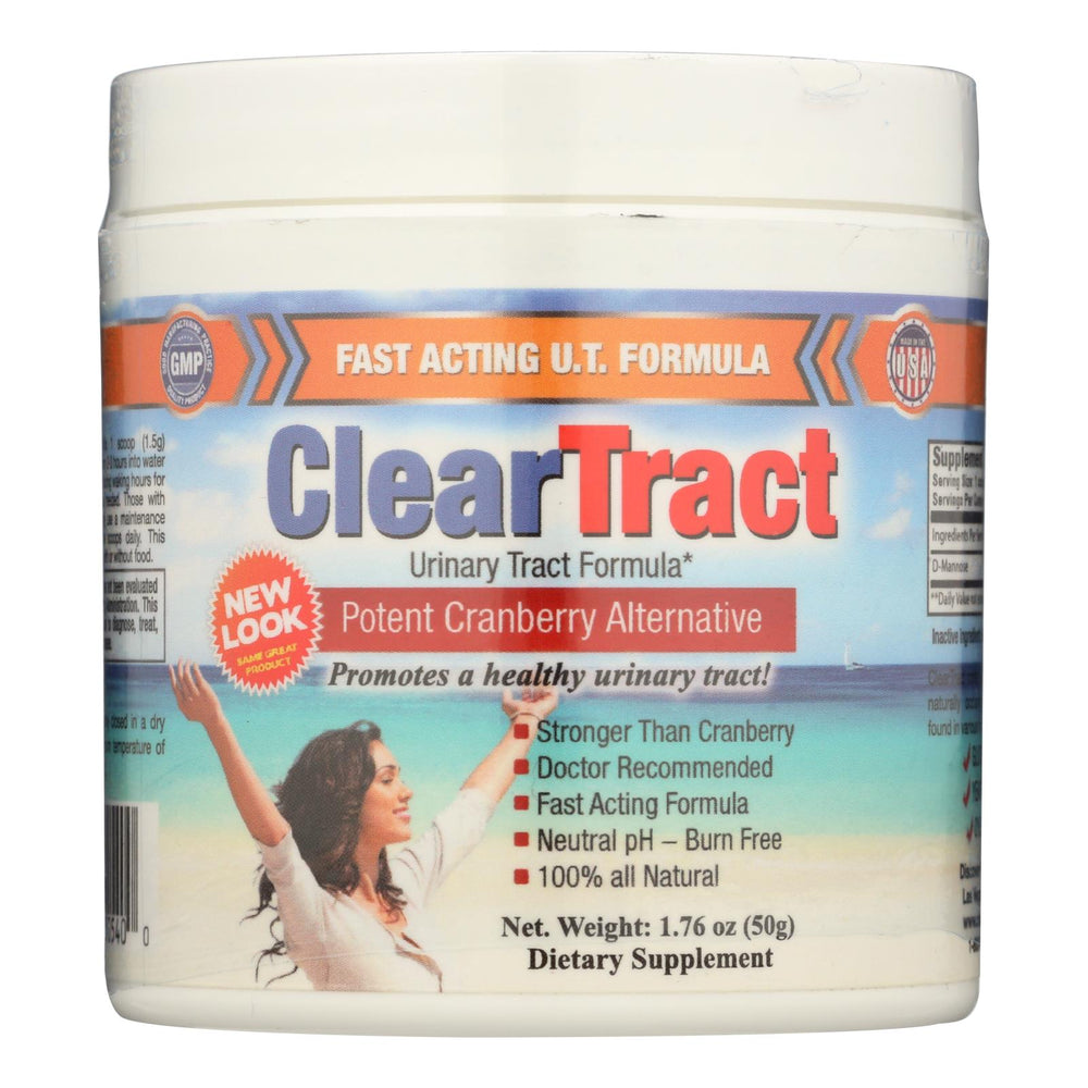 
                  
                    Cleartract D-mannose Formula Powder, 50 G
                  
                