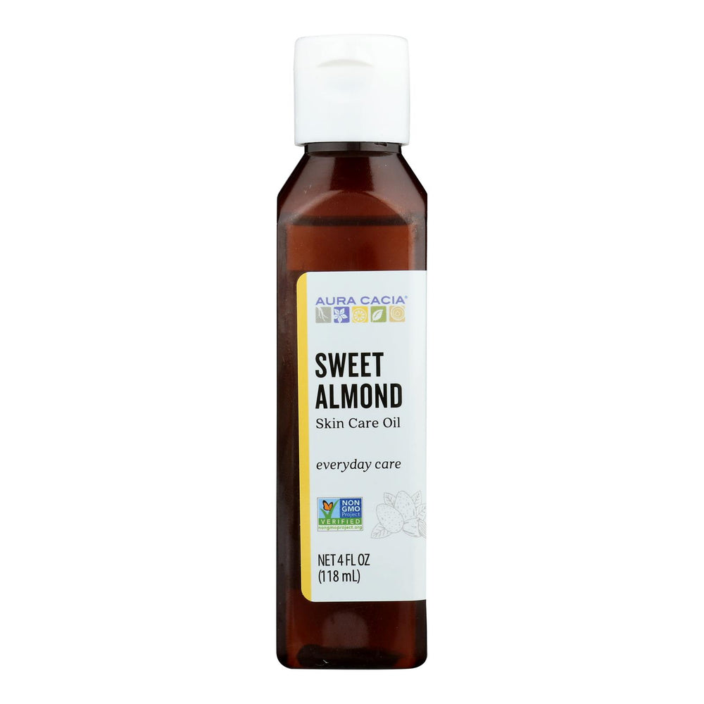 Aura Cacia Sweet Almond Skin Care Oil - 4 fl oz.