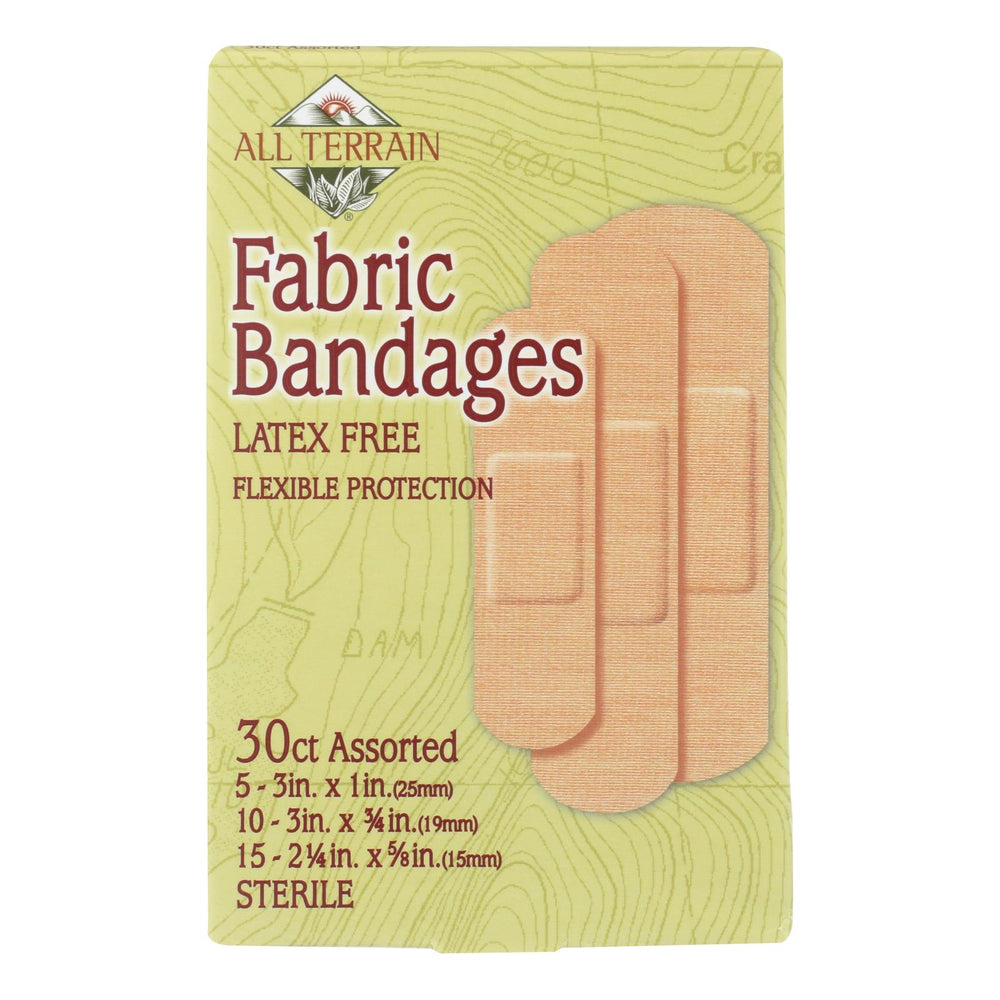 All Terrain, Bandages, Fabric Assorted, 30 Ct