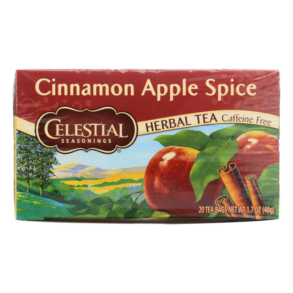 
                  
                    Celestial Seasonings Herbal Tea Caffeine Free Cinnamon Apple Spice, 20 Tea Bags, Case Of 6
                  
                