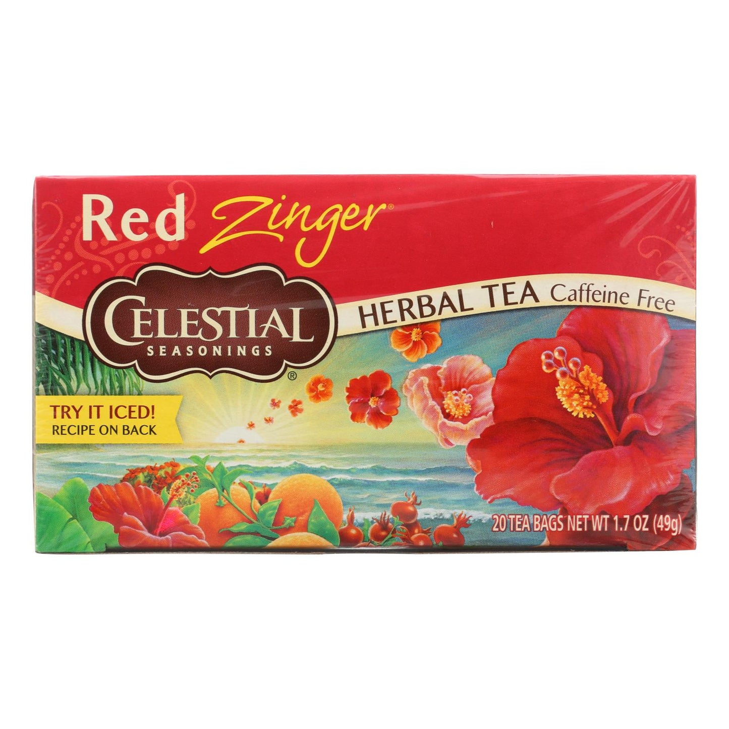 
                  
                    Celestial Seasonings Herbal Tea Caffeine Free Red Zinger, 20 Tea Bags, Case Of 6
                  
                