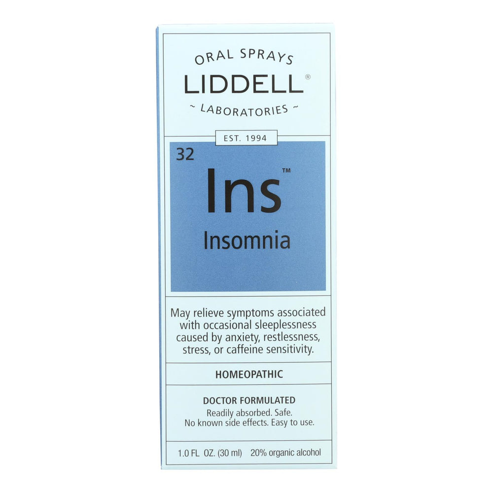 Liddell Homeopathic Insomnia, 1 Fl Oz