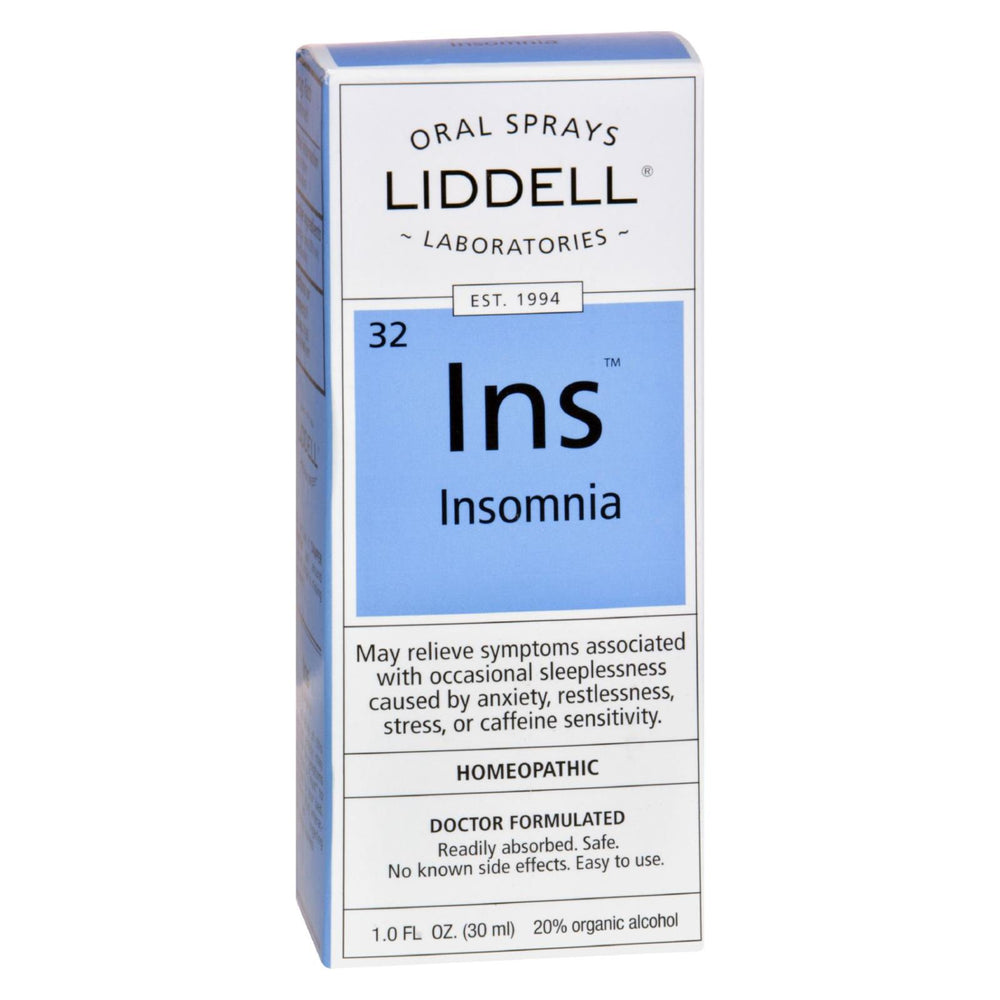 
                  
                    Liddell Homeopathic Insomnia, 1 Fl Oz
                  
                