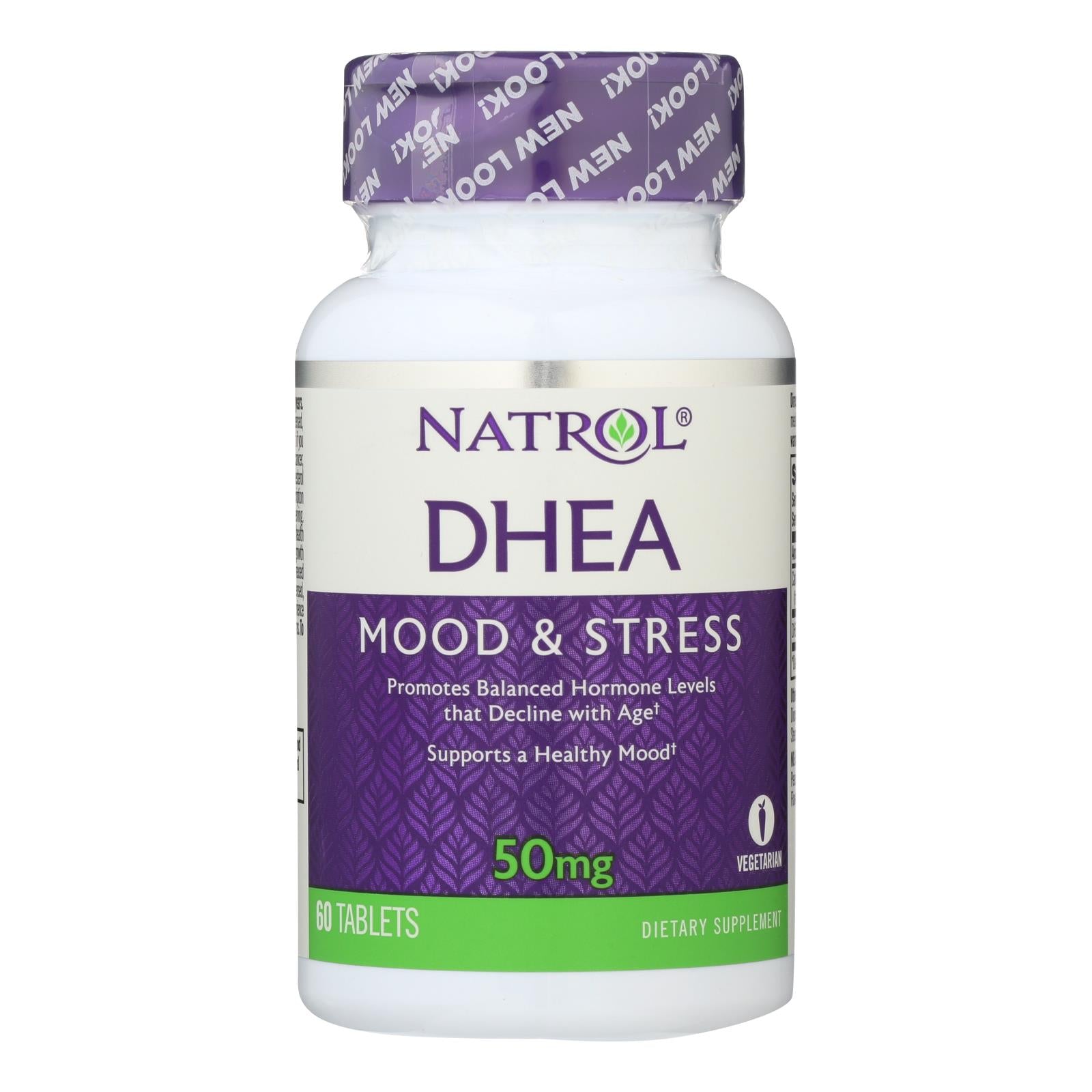 Natrol Dhea Mood & Stress Supplement 25 Mg