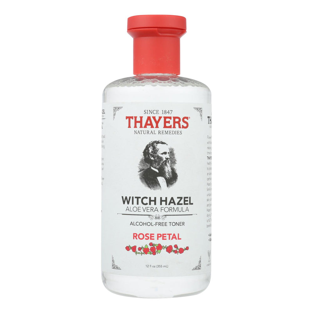 
                  
                    Thayers Witch Hazel With Aloe Vera Rose Petal, 12 Fl Oz
                  
                