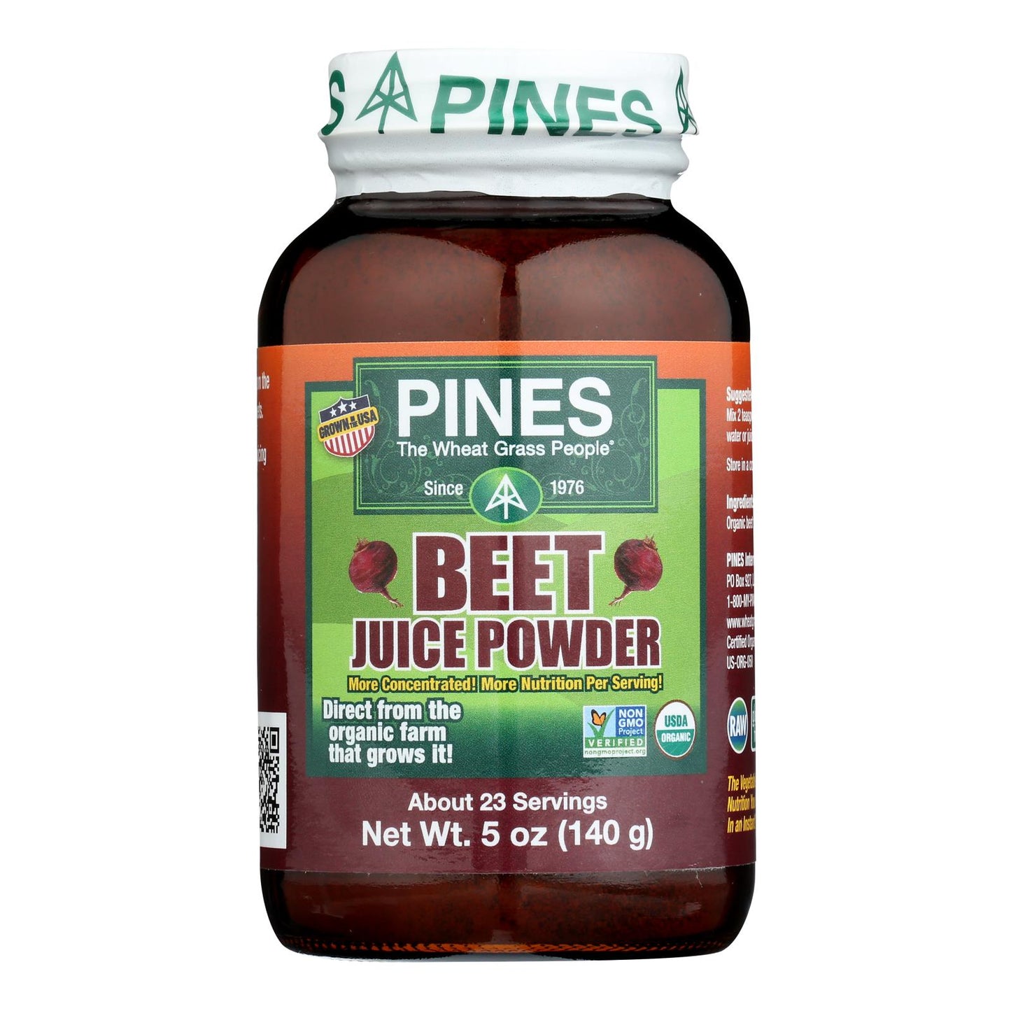 
                  
                    Pines International Beet Juice Powder, 5 Oz
                  
                