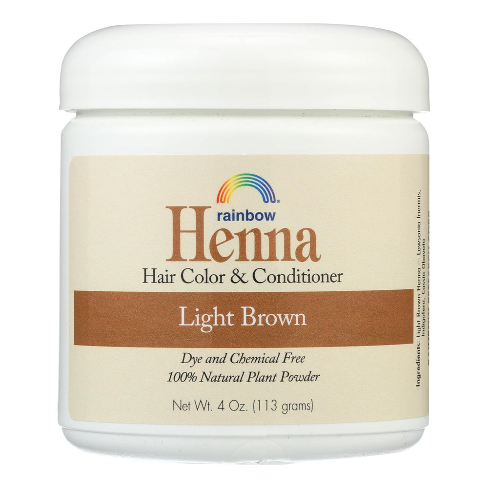 
                  
                    Rainbow Research Henna Hair Color And Conditioner Persian Light Brown, 4 Oz
                  
                