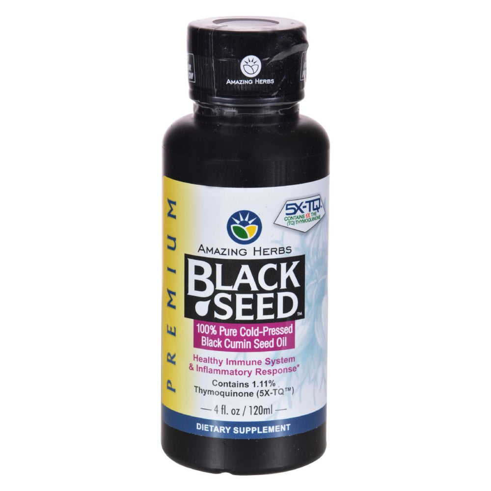
                  
                    Amazing Herbs Black Seed Oil, 4 Fl Oz
                  
                