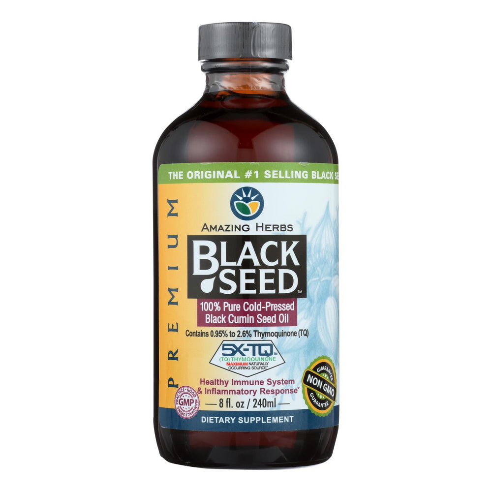 
                  
                    Amazing Herbs Black Seed Oil, 8 Fl Oz
                  
                