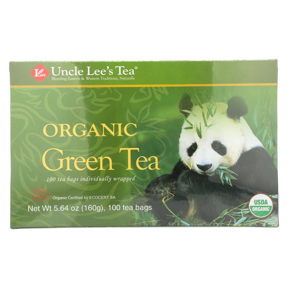 Uncle Lee's Legends Of China Organic Green Tea, 100 Tea Bags