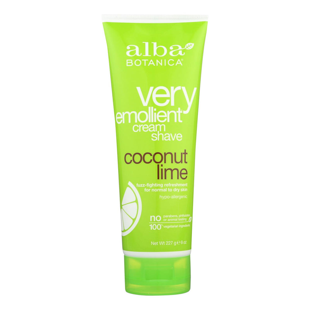 
                  
                    Alba Botanica Moisturizing Cream Shave Coconut Lime - 8 fl oz.
                  
                