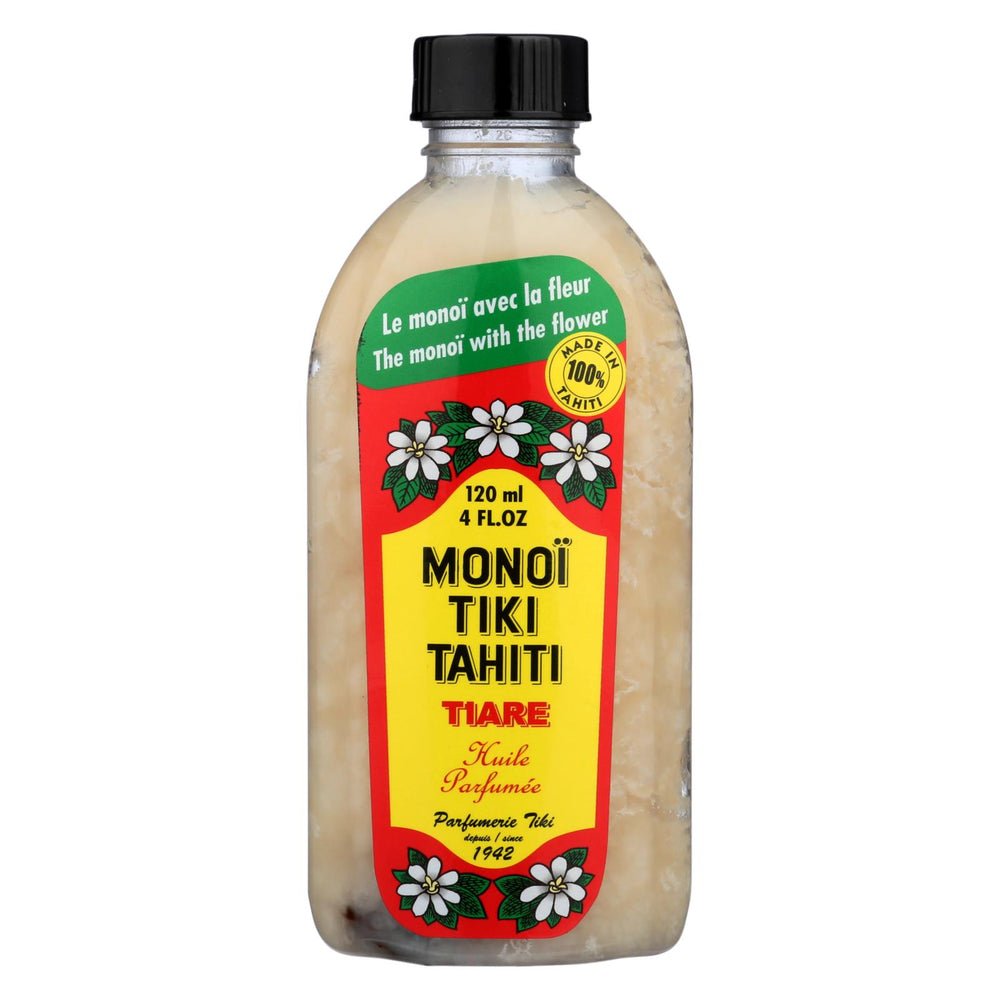 Monoi Tiare Tahiti Monoi Tiiki Tahiti Coconut Oil, 4 Fl Oz