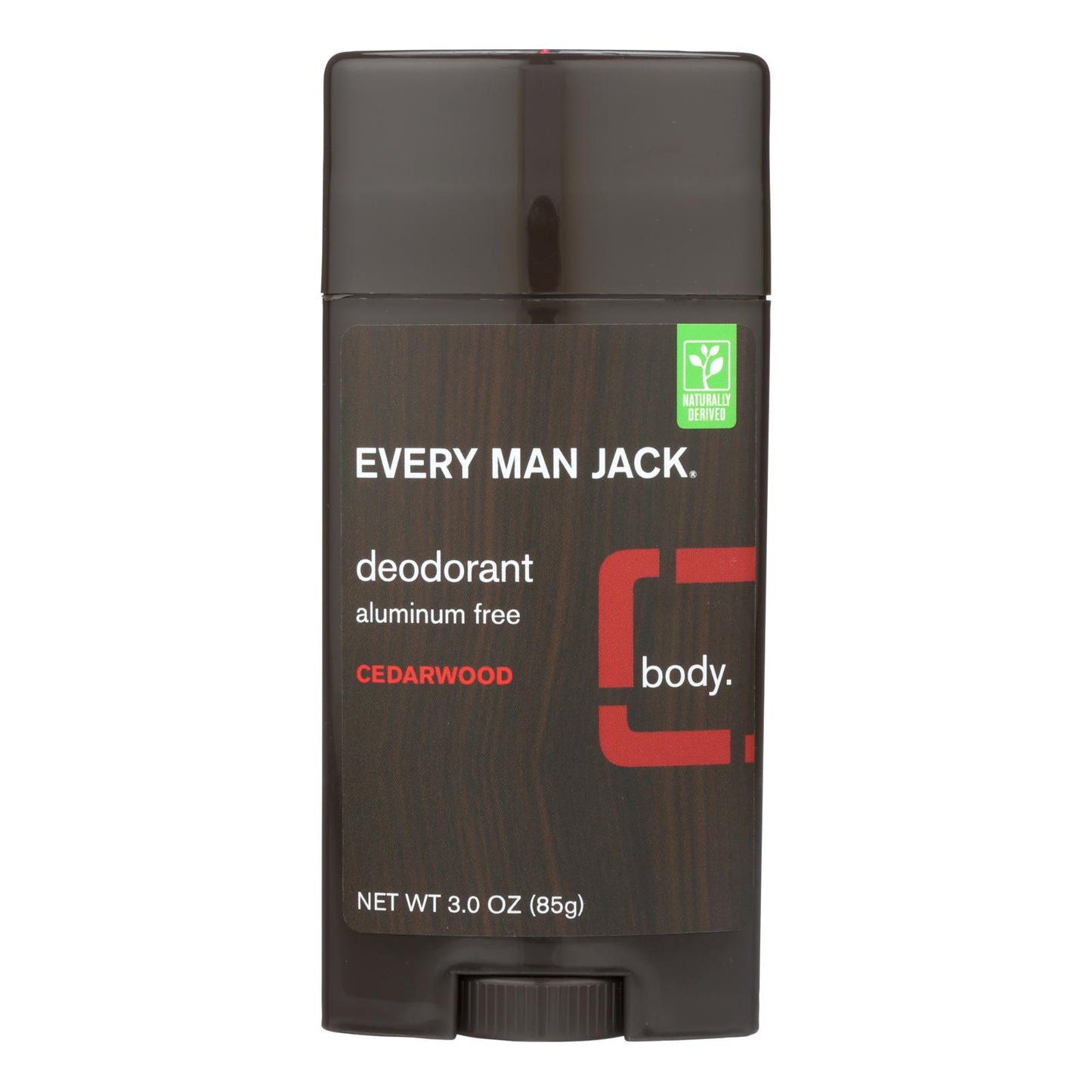 
                  
                    Every Man Jack Body Deodorant, Cedarwood, Aluminum Free, 3 Oz
                  
                