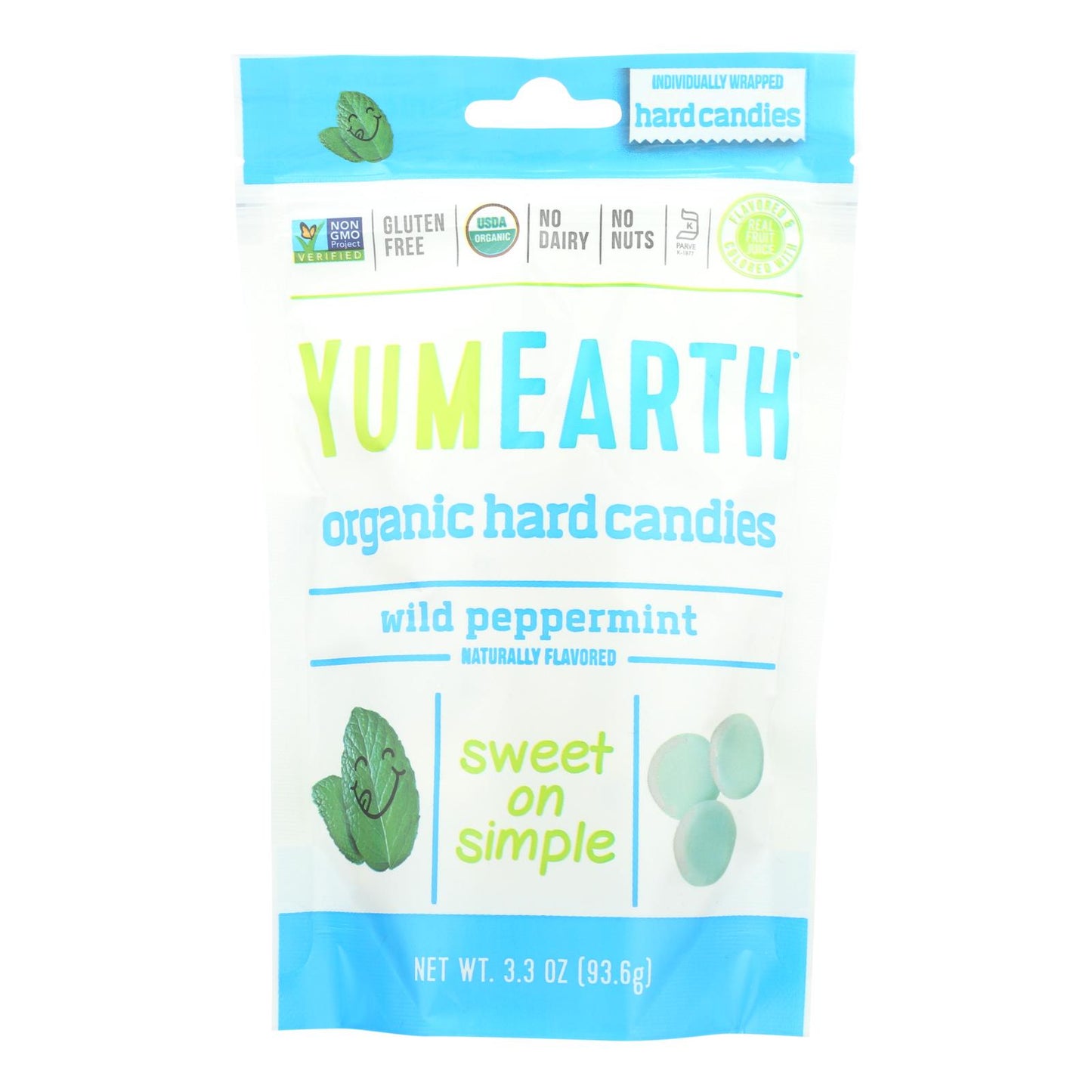
                  
                    Yummy Earth Organic Candy Drops Wild Peppermint, 3.3 Oz, Case Of 6
                  
                