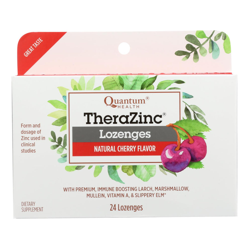 
                  
                    Quantum Research Cold Season Plus Zinc, Cherry, 24 Lozenges
                  
                