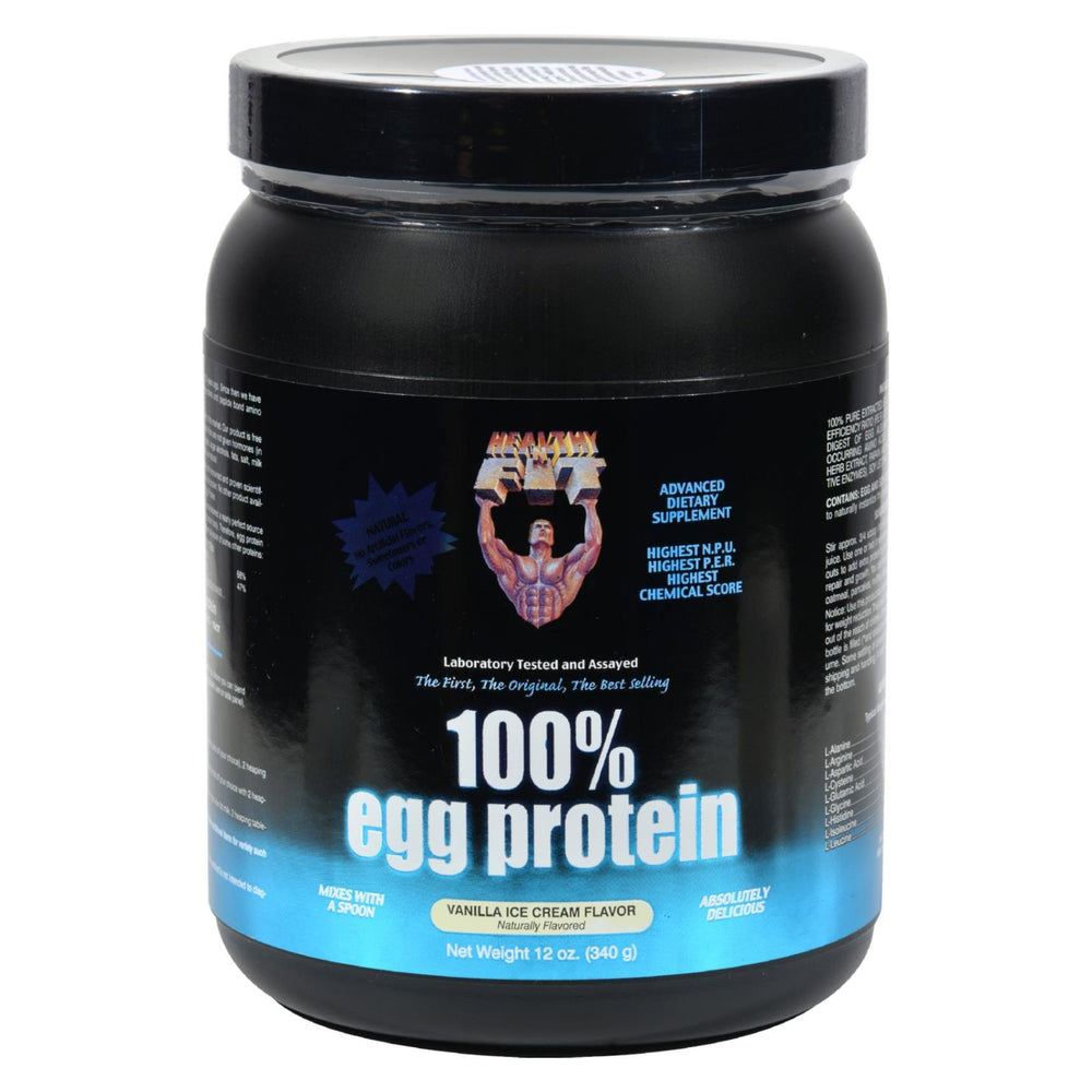 Healthy 'n Fit Nutritionals 100% Egg Protein Vanilla Ice Cream, 12 Oz
