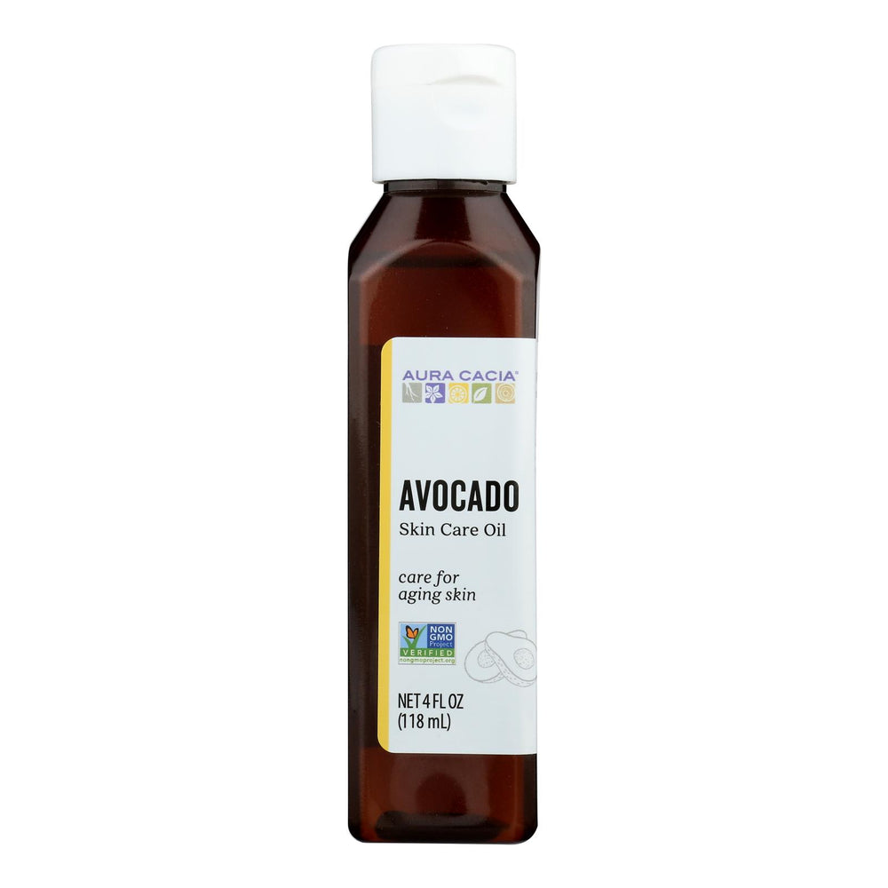 Aura Cacia Natural Skin Care Oil Avocado - 4 fl oz.