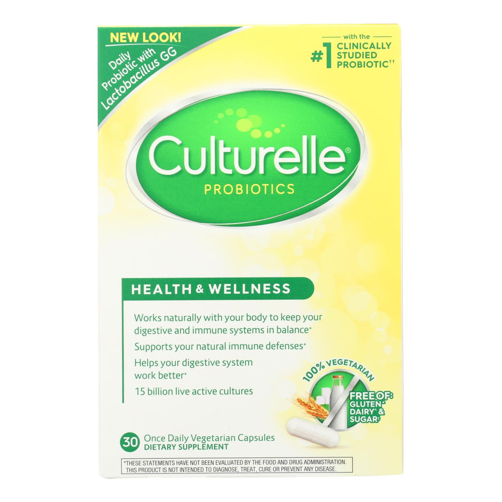 Culturelle Probiotic, 30 Vegetable Capsules