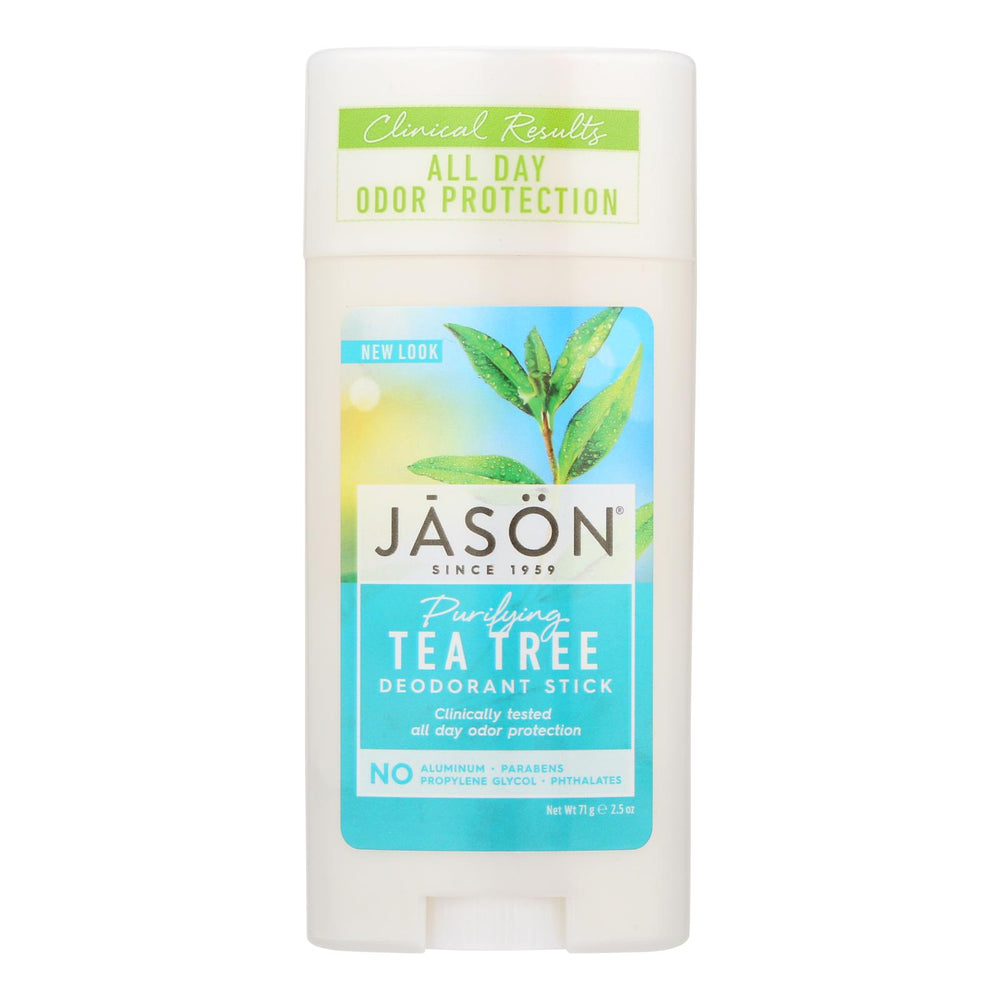 Jason Deodorant Stick Tea Tree, 2.5 Oz
