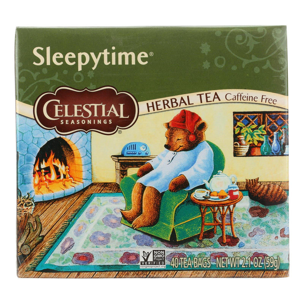 
                  
                    Celestial Seasonings Herbal Tea, Sleepytime, Caffeine Free, Case Of 6, 40 Bags
                  
                