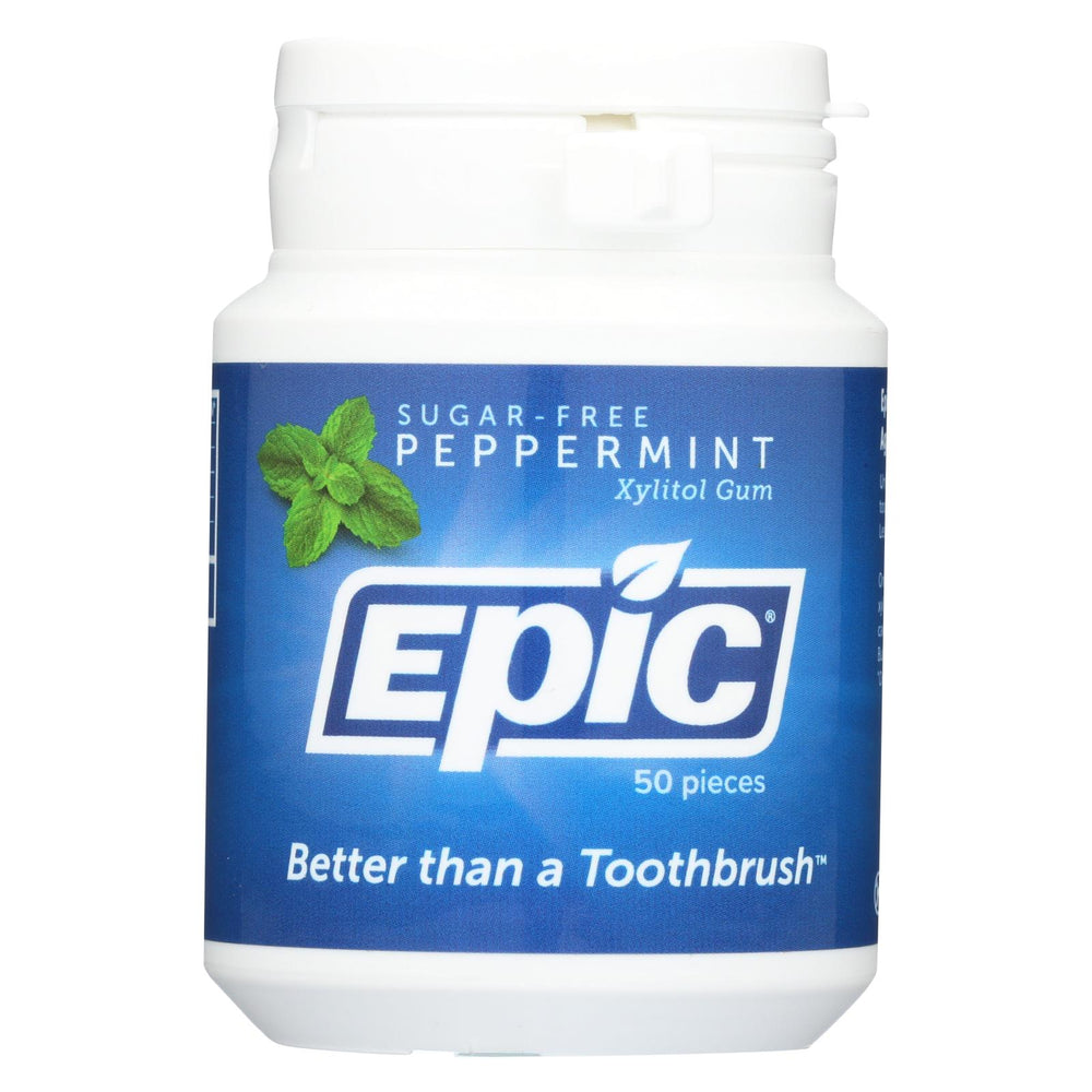 
                  
                    Epic Dental Xylitol Gum, Peppermint, 50 Count
                  
                