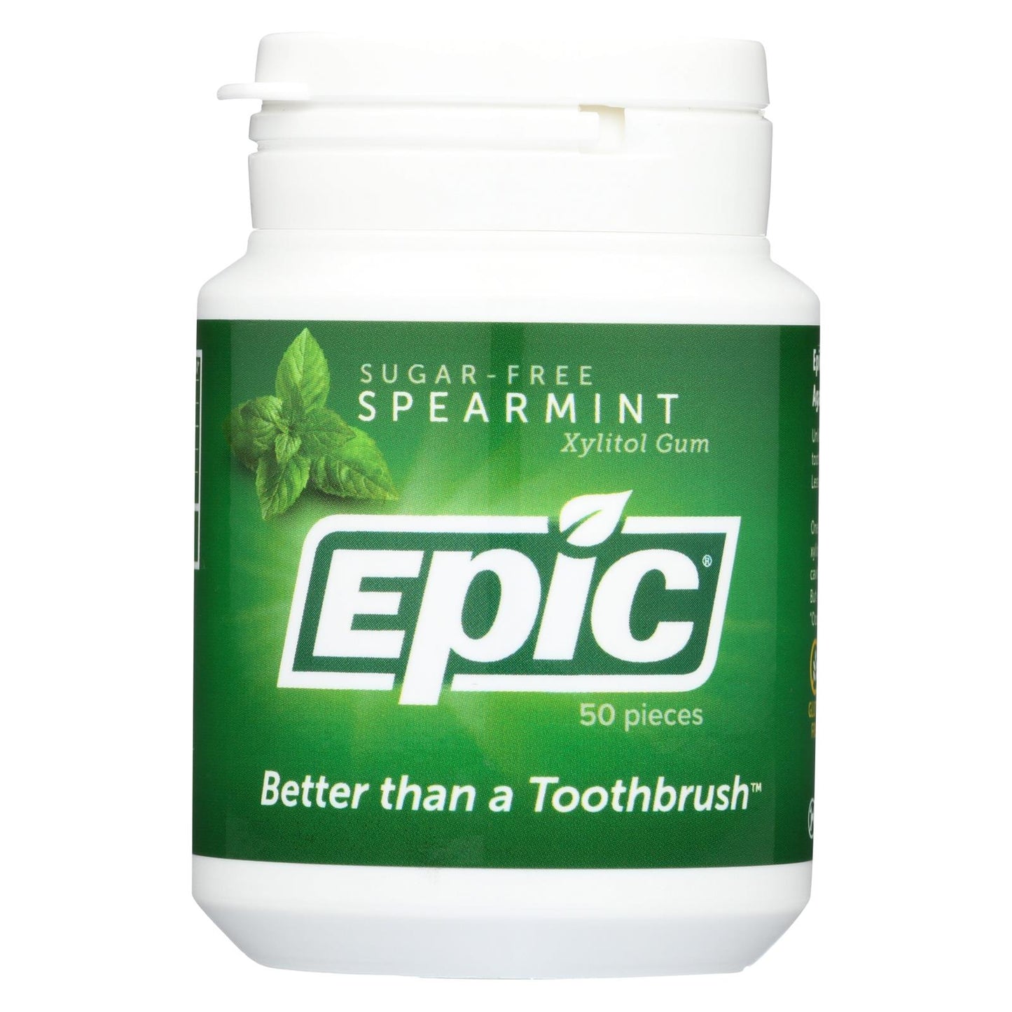 
                  
                    Epic Dental Xylitol Gum, Spearmint, 50 Count
                  
                
