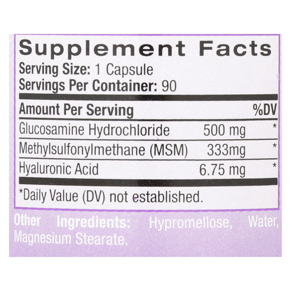 
                  
                    Natrol Glucosamine, Hyaluronic Acid & MSM - 90 ct
                  
                
