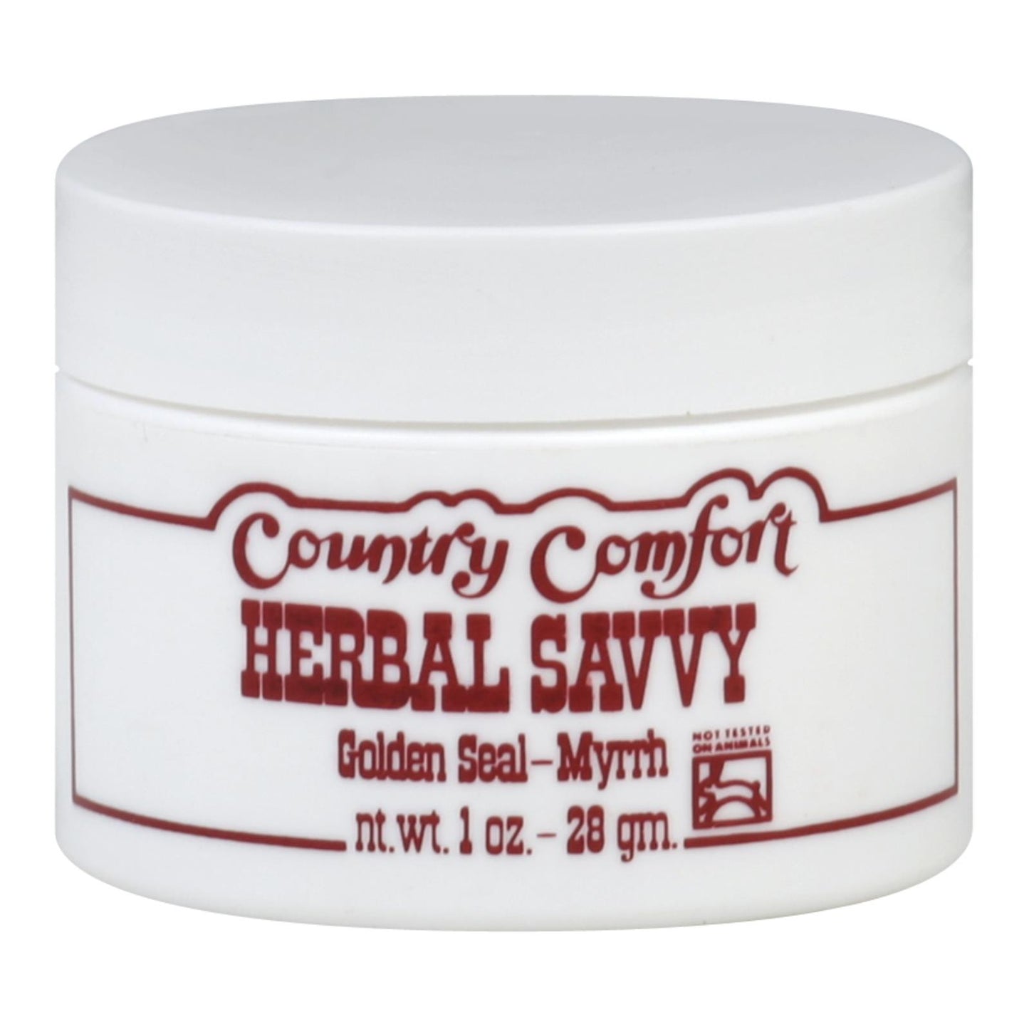 Country Comfort Herbal Savvy Golden Seal-myrrh, 1 Oz