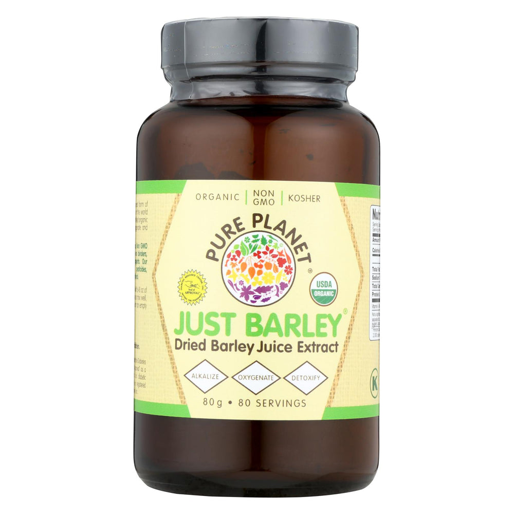 Pure Planet Just Barley Nature's Organic Nutrition Support, 2.8 Oz