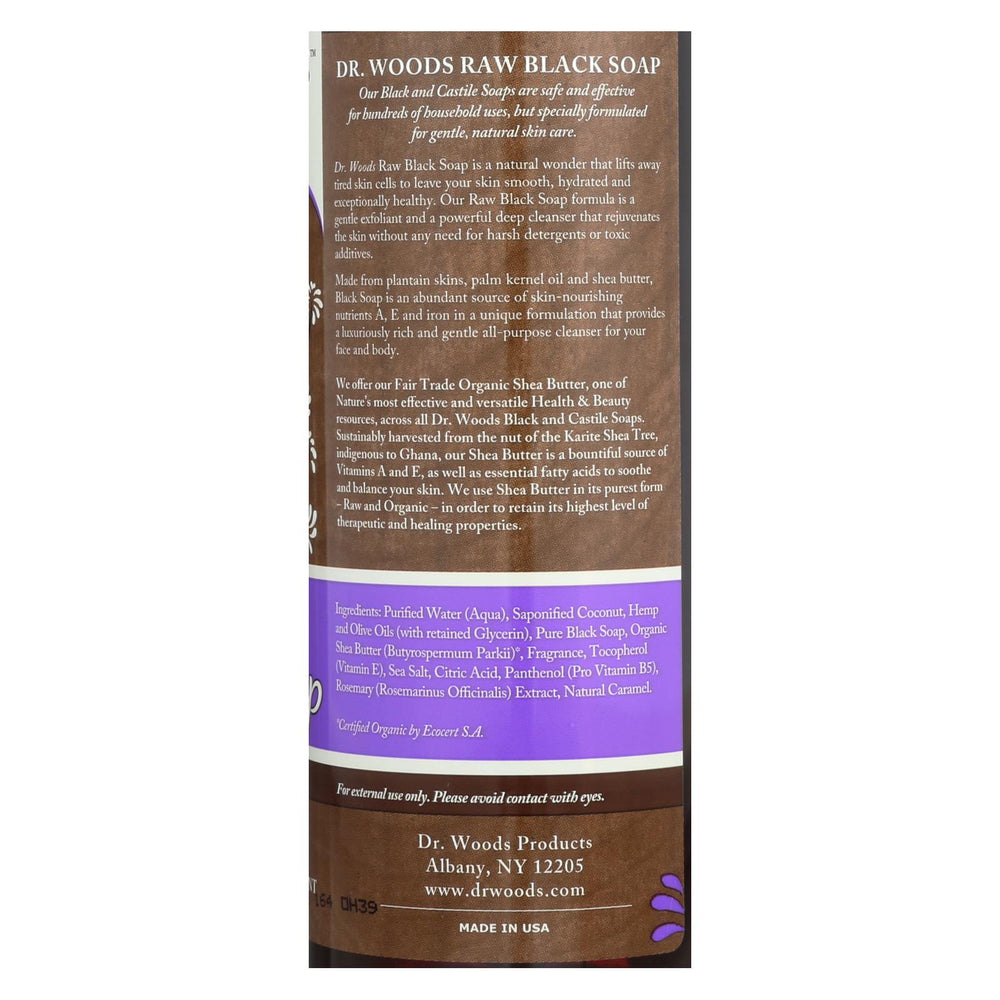 
                  
                    Dr. Woods Shea Vision Pure Black Soap With Organic Shea Butter - 16 Fl Oz
                  
                