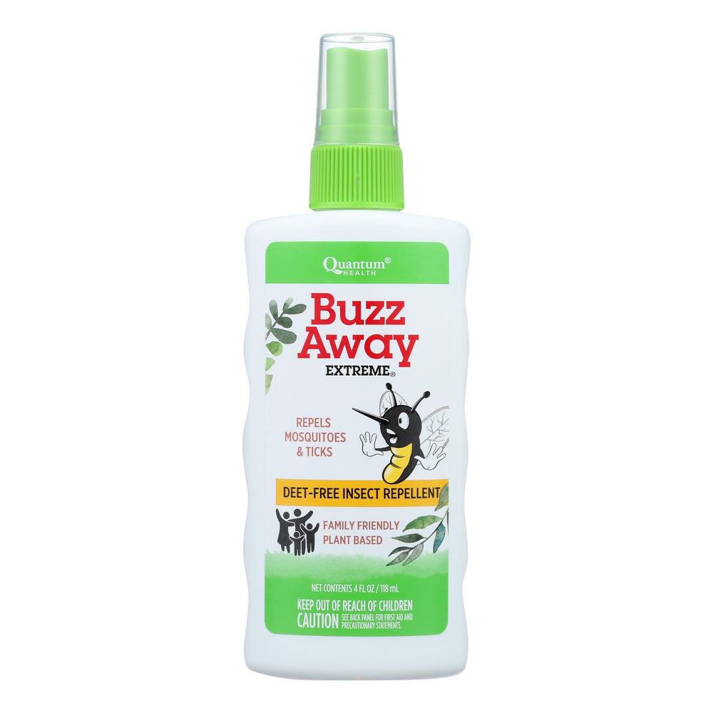 Quantum Buzz Away Extreme Insect Repellent, 4 Fl Oz