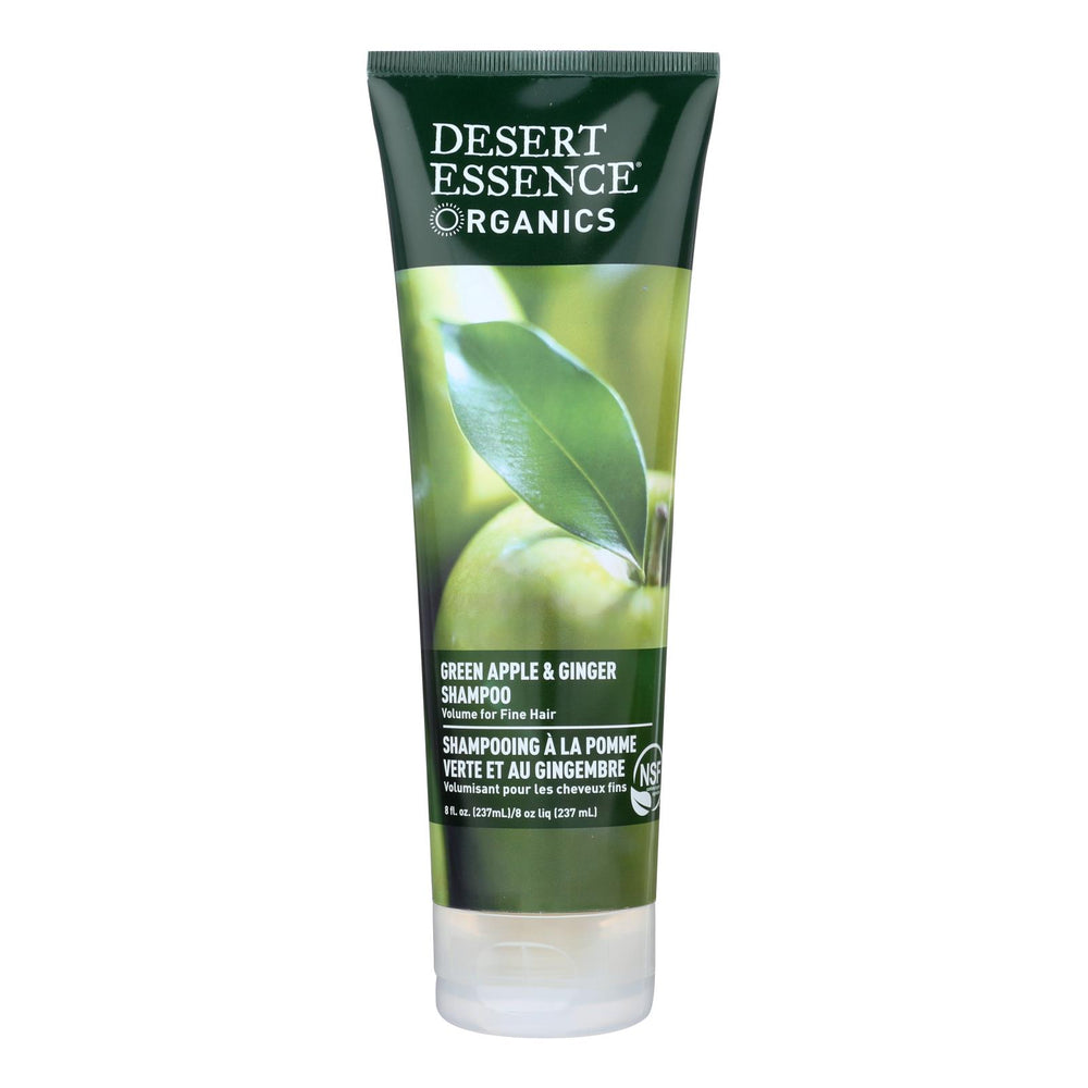 Desert Essence Shampoo Green Apple And Ginger, 8 Fl Oz