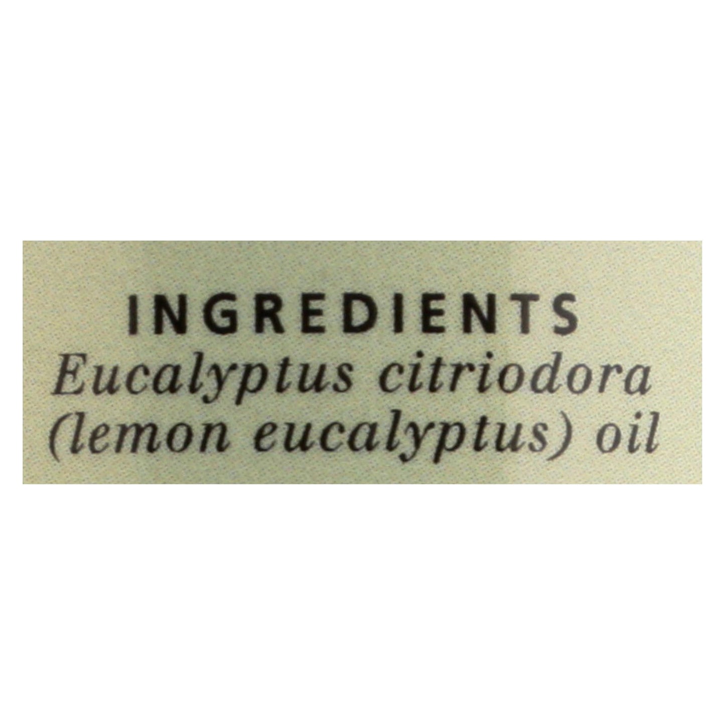 
                  
                    Aura Cacia Essential Oil Lemon Eucalyptus, 2 Fl Oz
                  
                