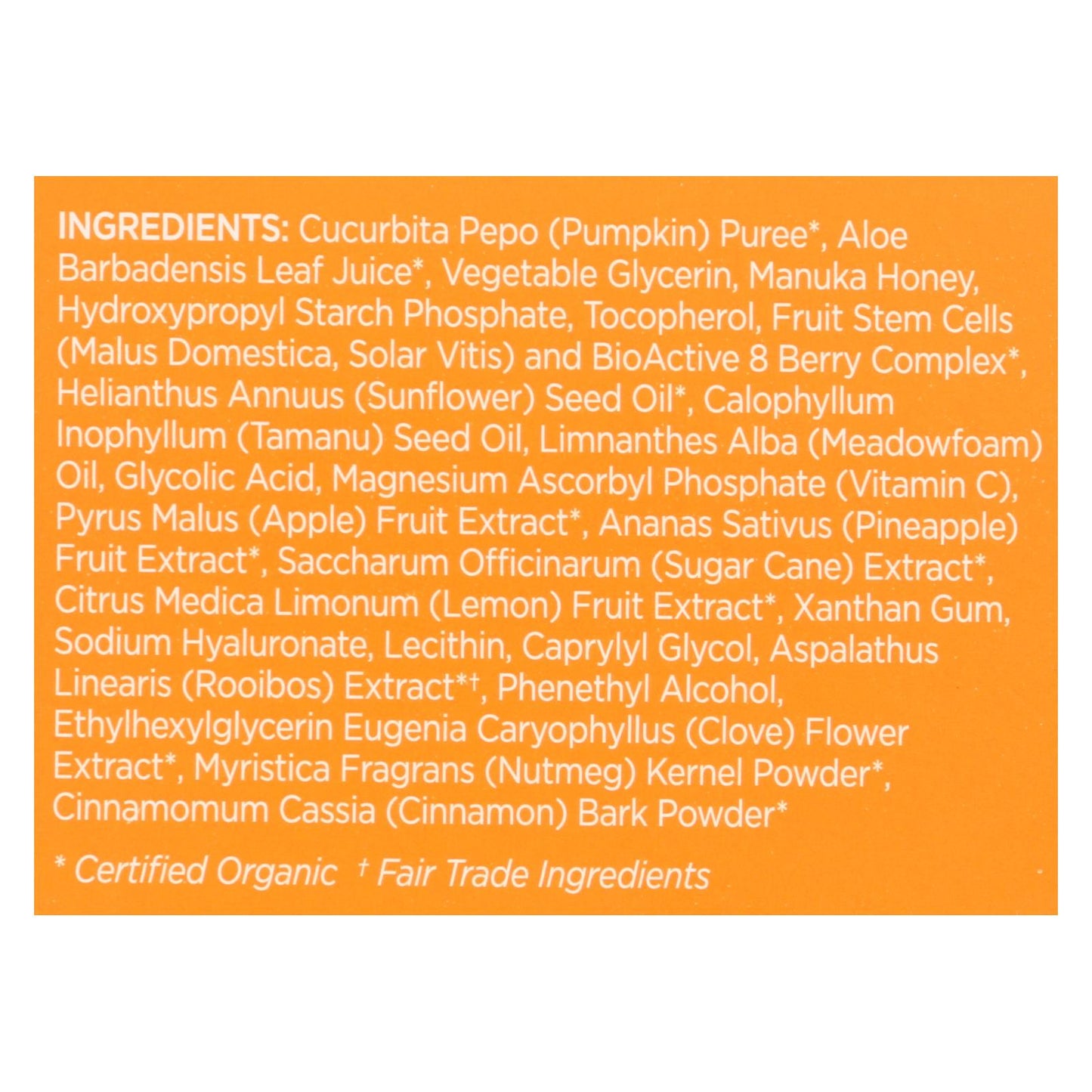 
                  
                    Andalou Naturals Glycolic Brightening Mask Pumpkin Honey - 1.7 fl oz.
                  
                