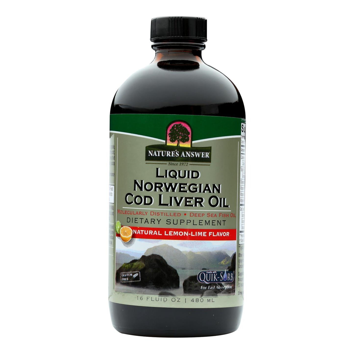 
                  
                    Nature's Answer Liquid Norwegian Cod Liver Oil - 16 fl oz.
                  
                