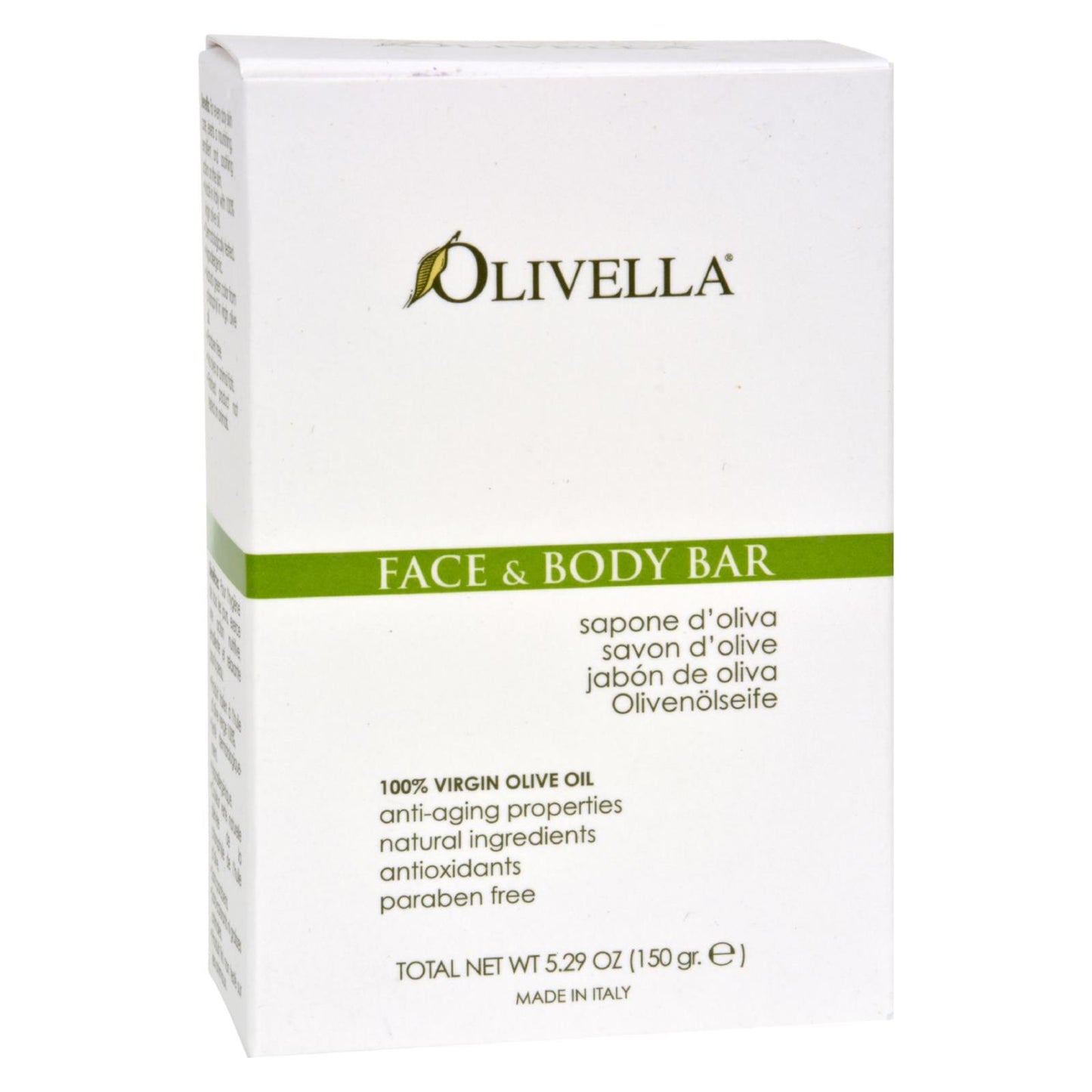 
                  
                    Olivella Face And Body Bar, 5.29 Oz
                  
                