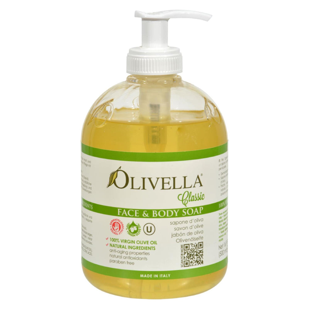 Olivella Face And Body Soap, 16.9 Fl Oz