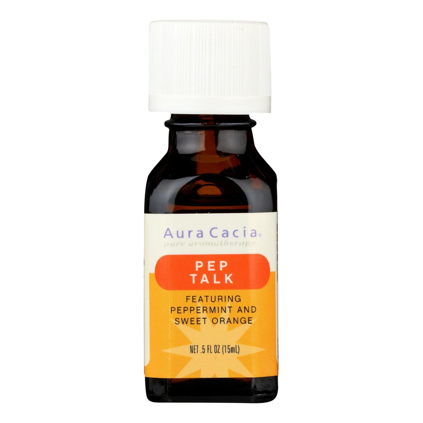 
                  
                    Aura Cacia Essential Solutions Oil Pep Talk Peppermint And Sweet Orange, 0.5 Fl Oz
                  
                