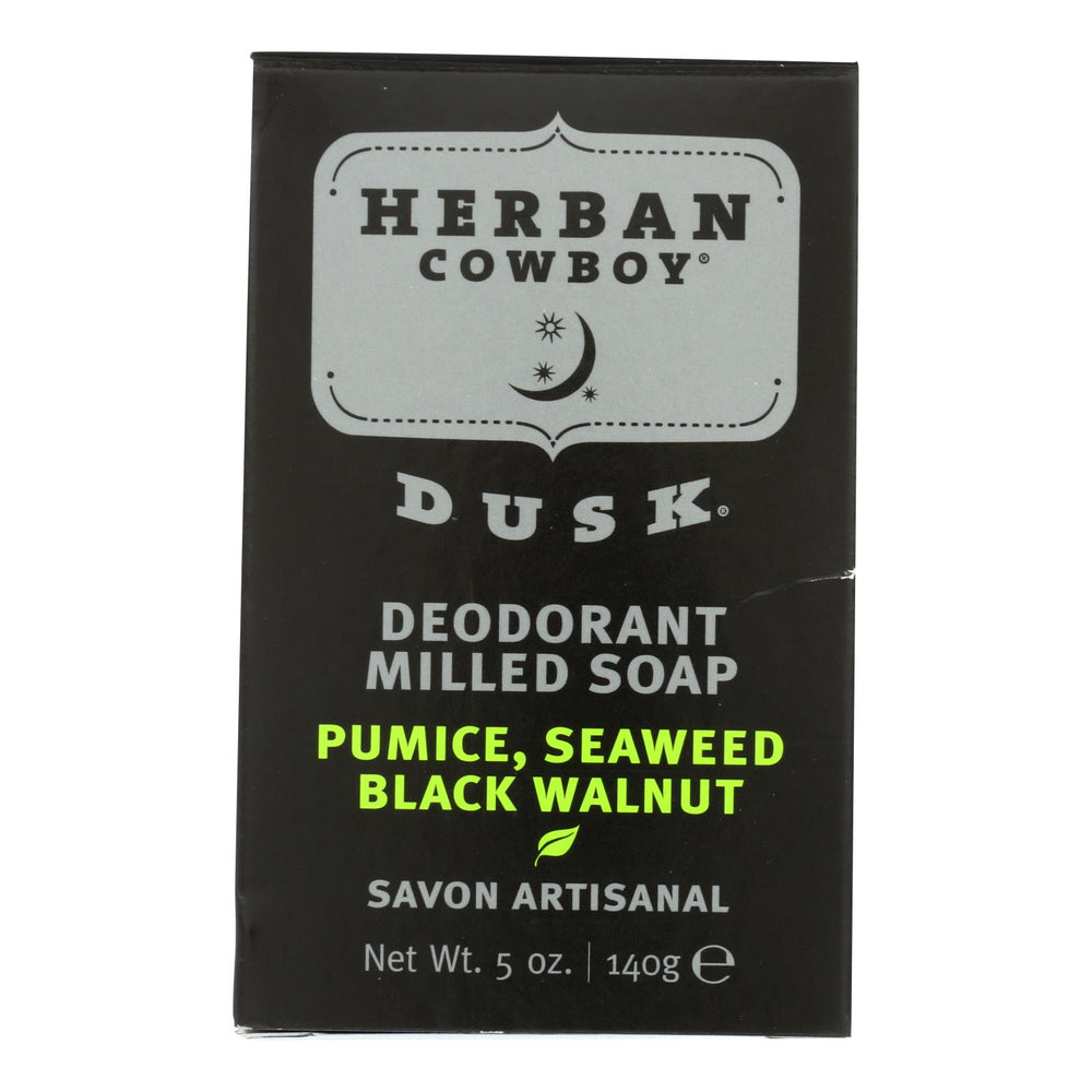 Herban Cowboy Milled Bar Soap Dusk, 5 Oz