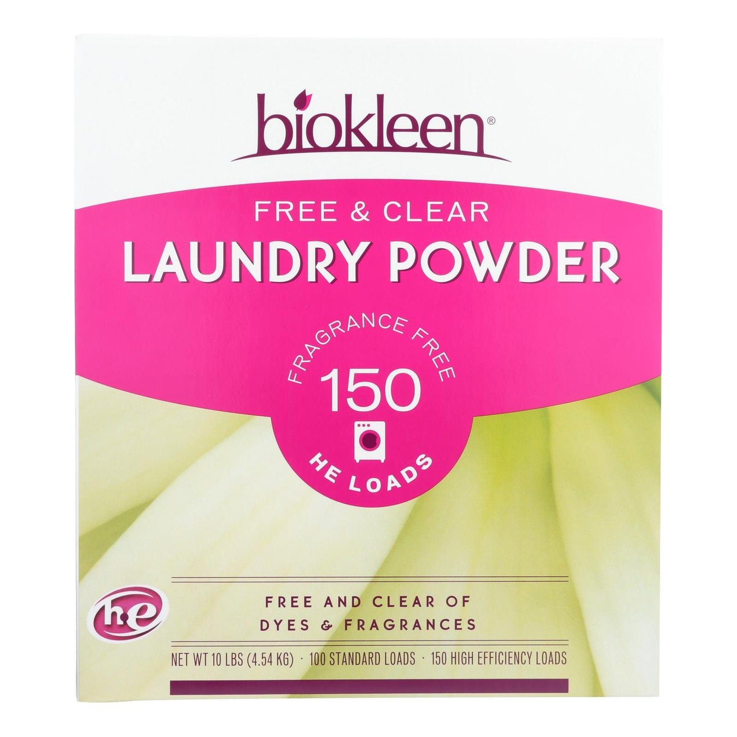
                  
                    Biokleen Laundry Powder, Free And Clear, 10 Lb
                  
                