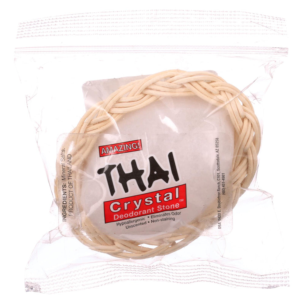 Thai Deodorant Stone Thai Crystal Deodorant Soap In Basket, 1 Bar
