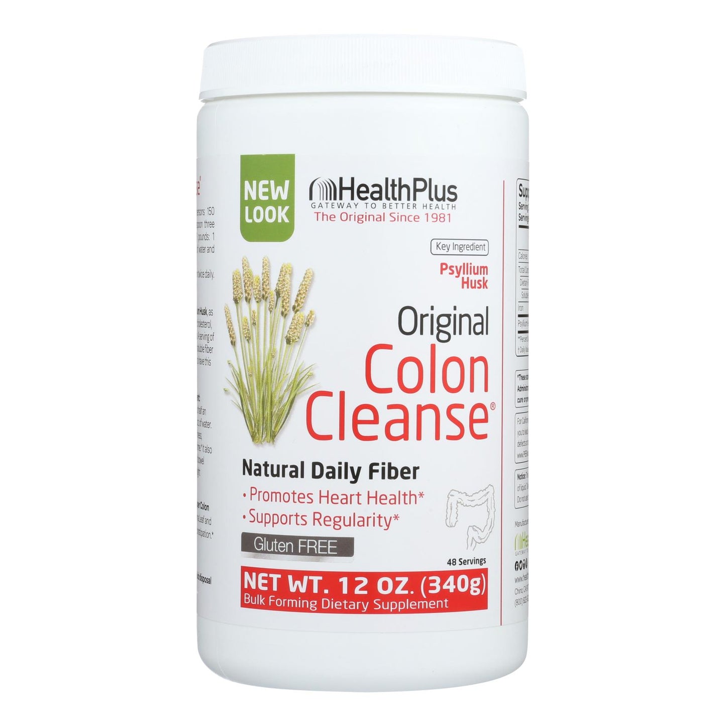 
                  
                    Health Plus The Original Colon Cleanse Plain, 12 Oz
                  
                