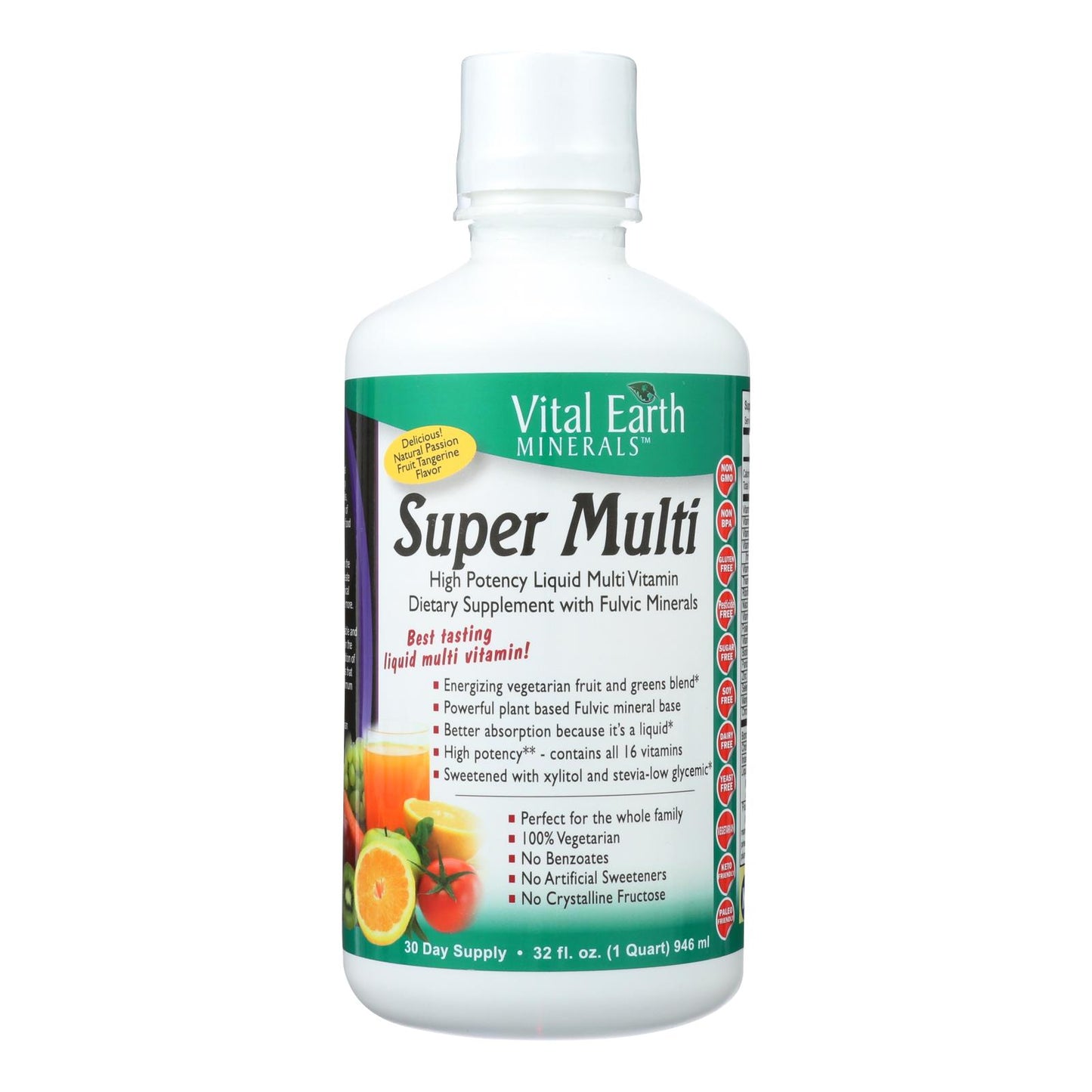 
                  
                    Vital Earth Minerals Super Multi Passion Fruit, 32 Fl Oz
                  
                